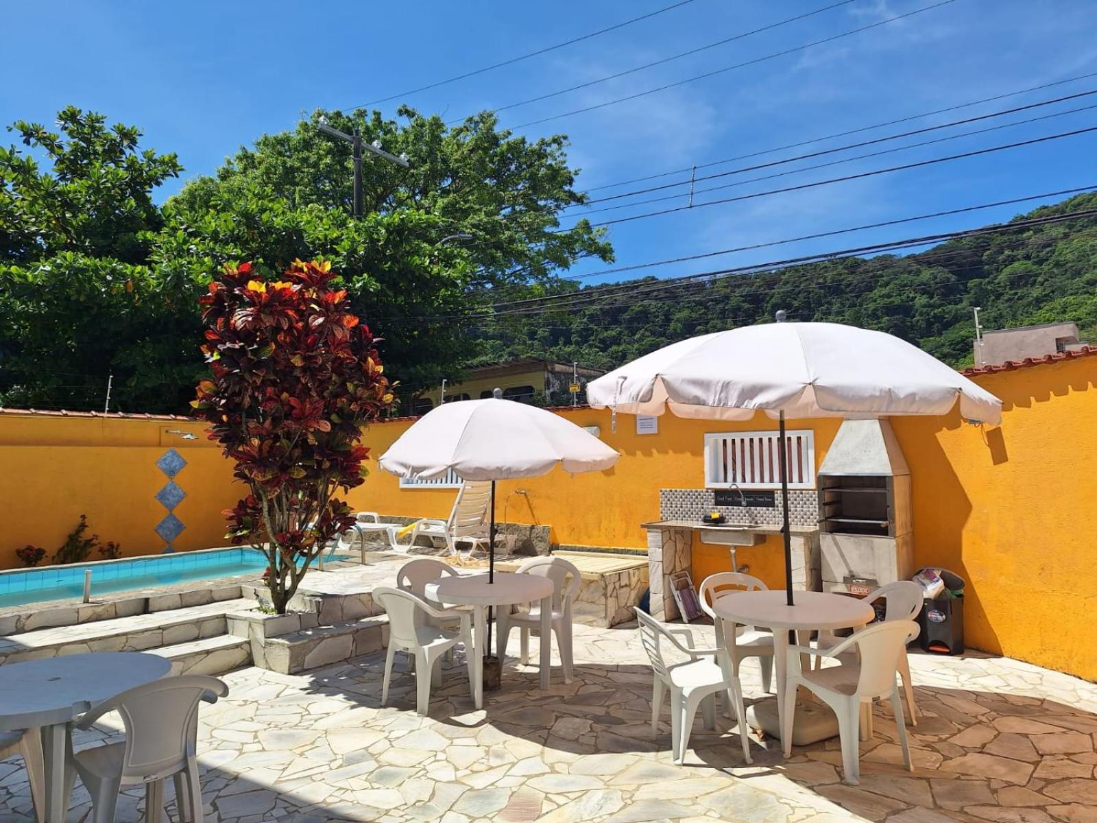 Pousada Casa Da Praia Guarujá Exterior foto